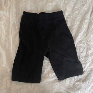 Zara biker shorts
